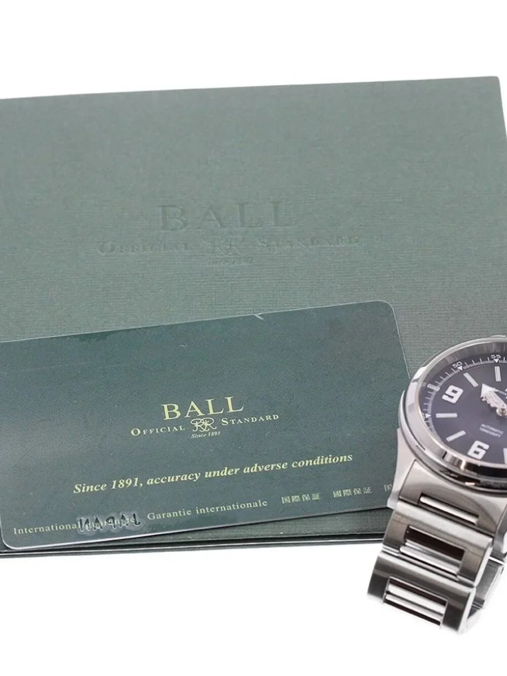 BALLWATCH Stokeman Racer NM2088C-SJ-BKWH Date black Dial Automatic Men's_972386